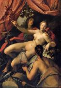 Hans von Aachen Allegory of Peace Art and Abundance oil